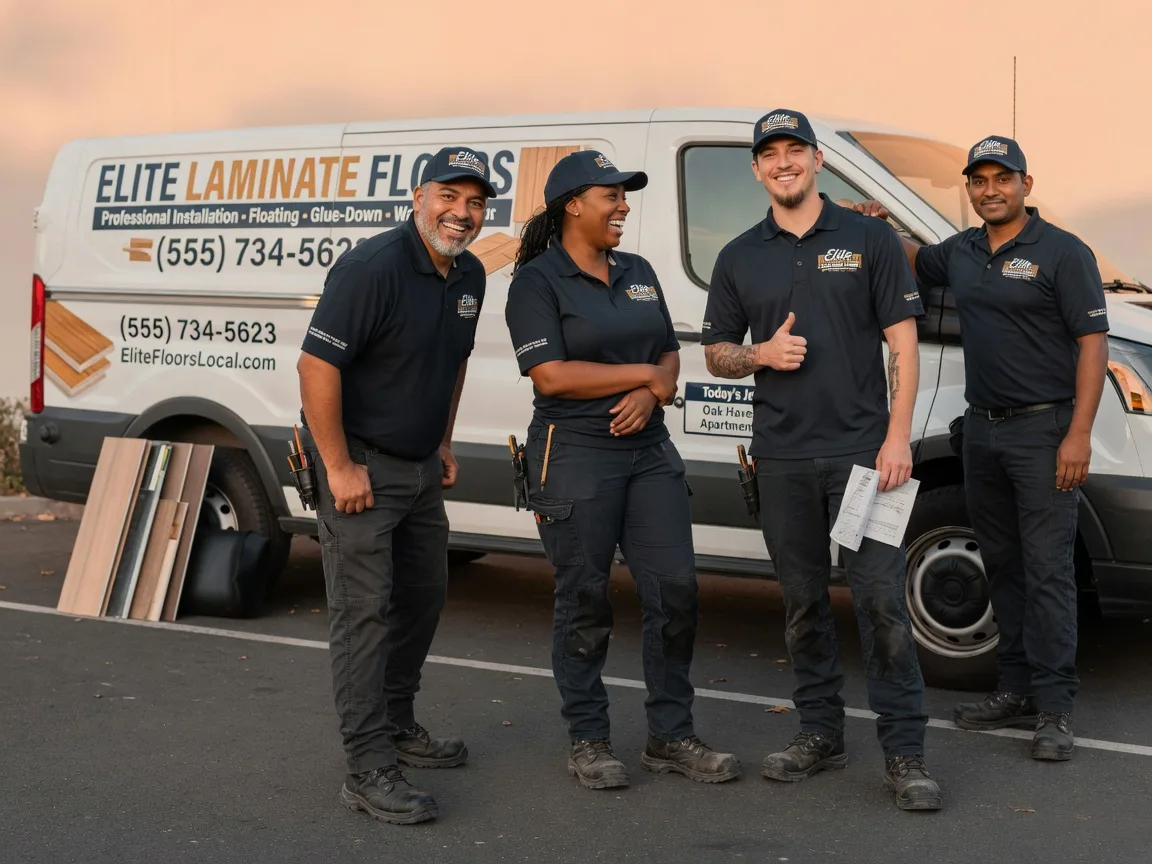 Laminate flooring installation company in Bradley, OK